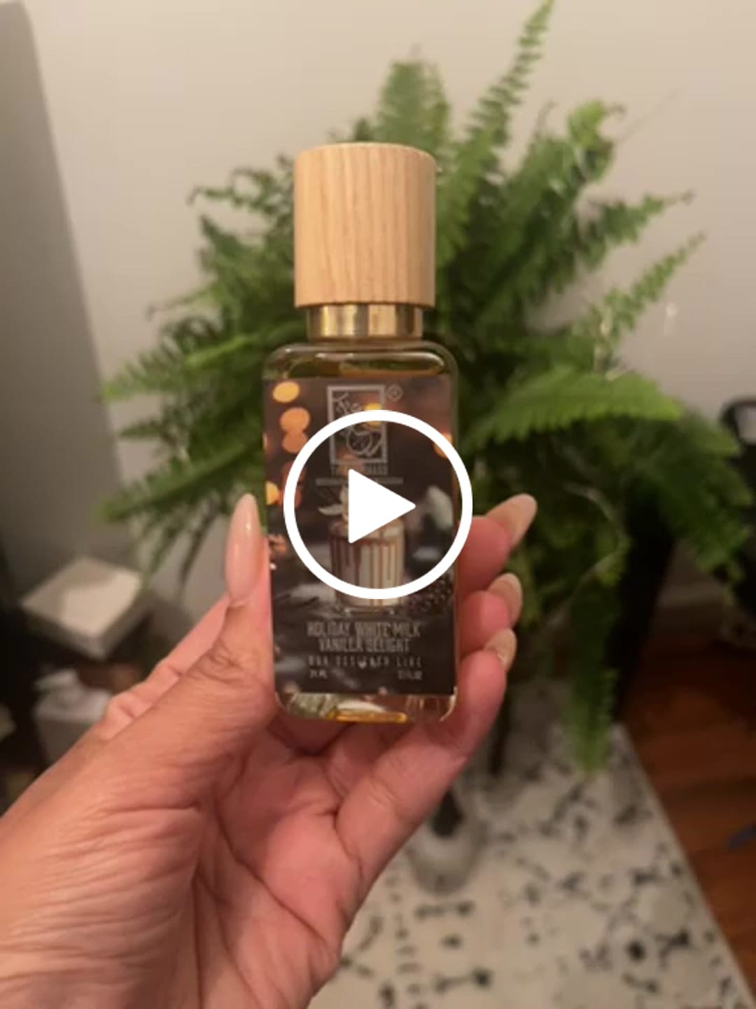 Customer video review of Holiday White Milk Vanilla Delight