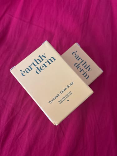 Customer photo review of Turmeric Glow Soap