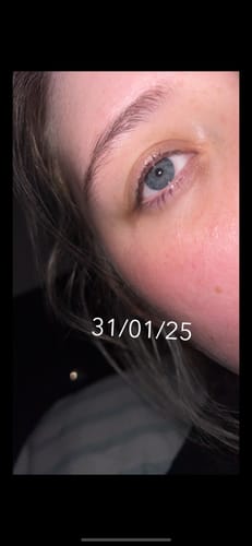 Customer photo review of Lash Growth Serum