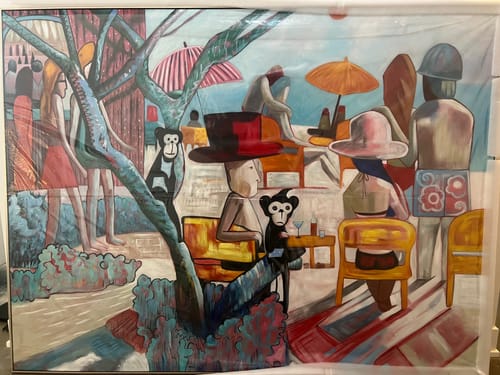 Customer review photo for Palette Canvas Art #PAC007