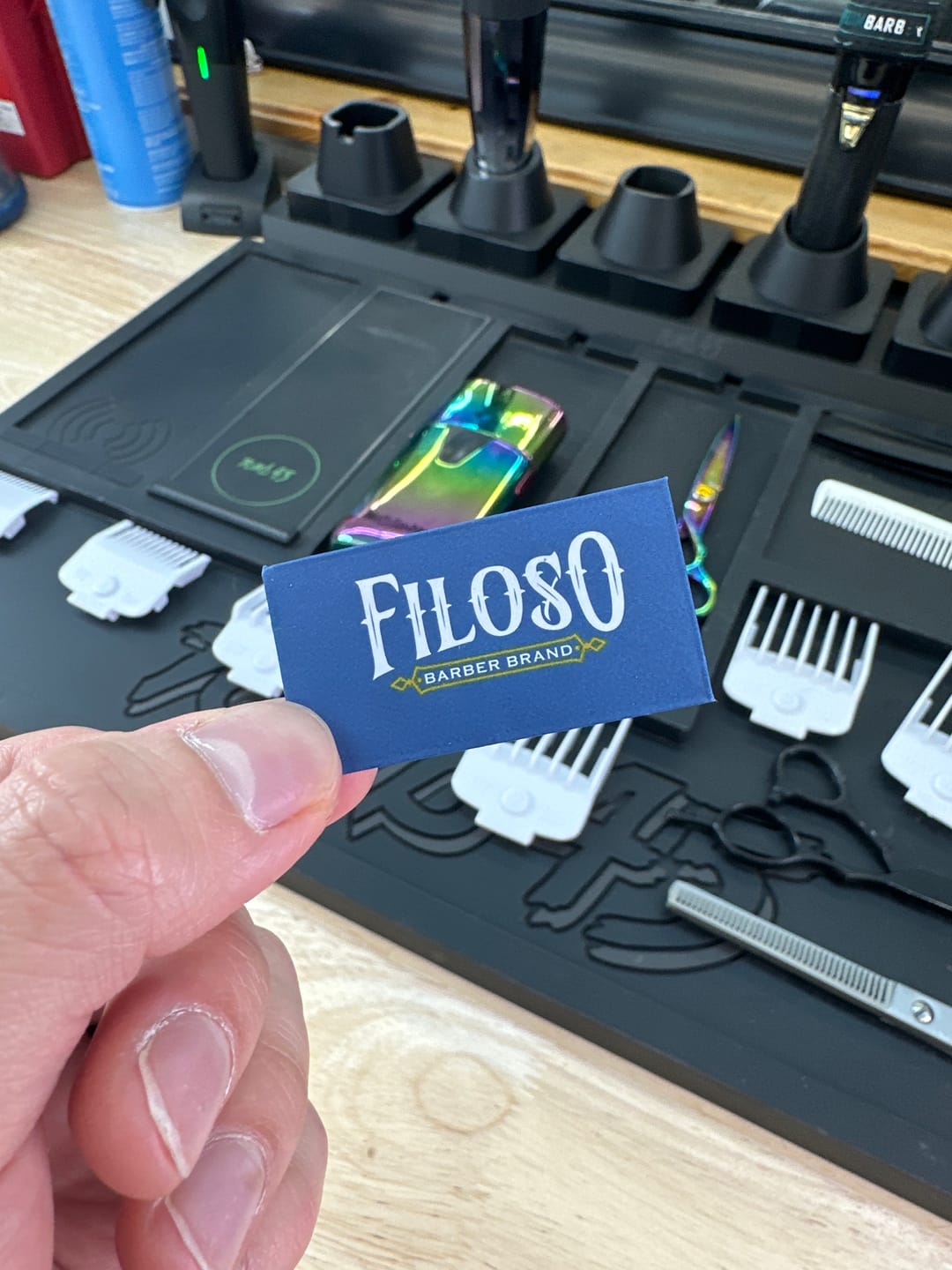 Customer photo review of Filoso Razor Blades