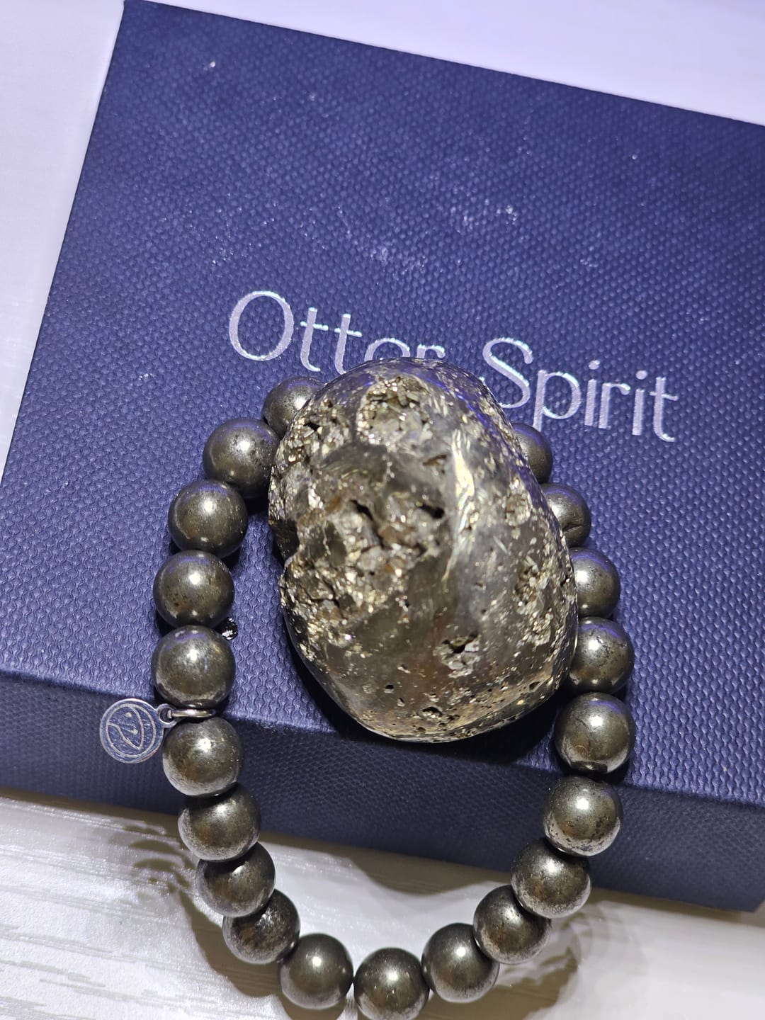 Customer photo review of Pyrite Bracelet