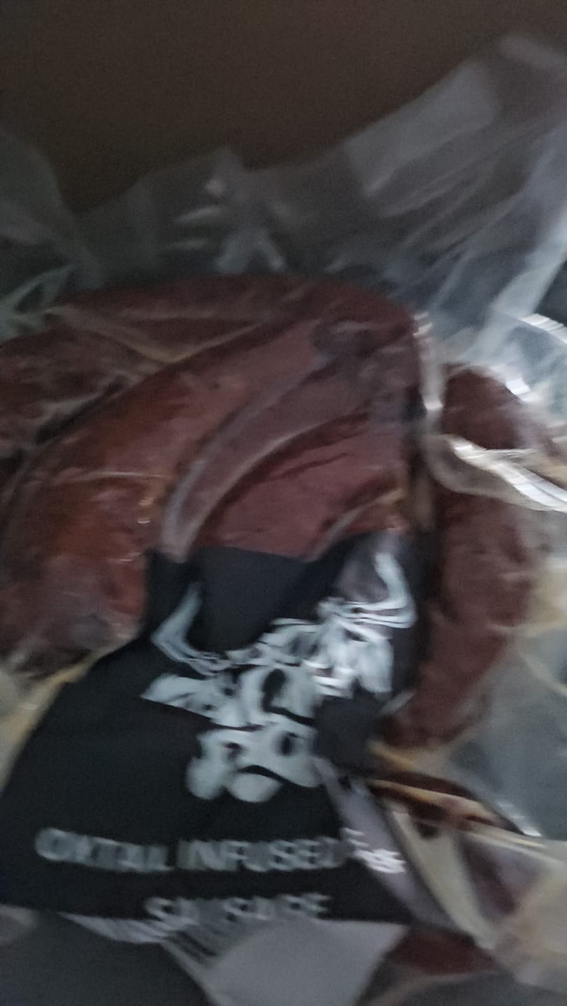Customer photo review of Oxtail Infused Beef Sausage