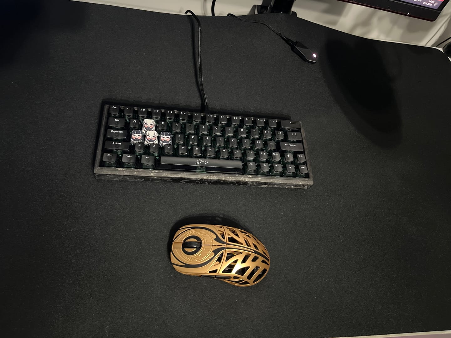 Customer photo review of WLMouse Strider Magnezyum Wireless Mouse