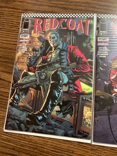 Customer photo review of Redcoat #8 Cover C Yanick Paquette & Brad Anderson Connecting Variant