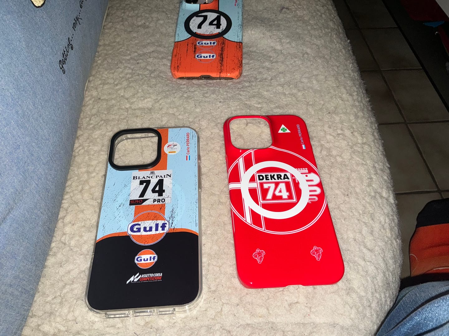 Customer photo review of 155 V6 TI #8 Larini DTM Champion 1993 Livery - Individuelle Hardcase Hülle für iPhone