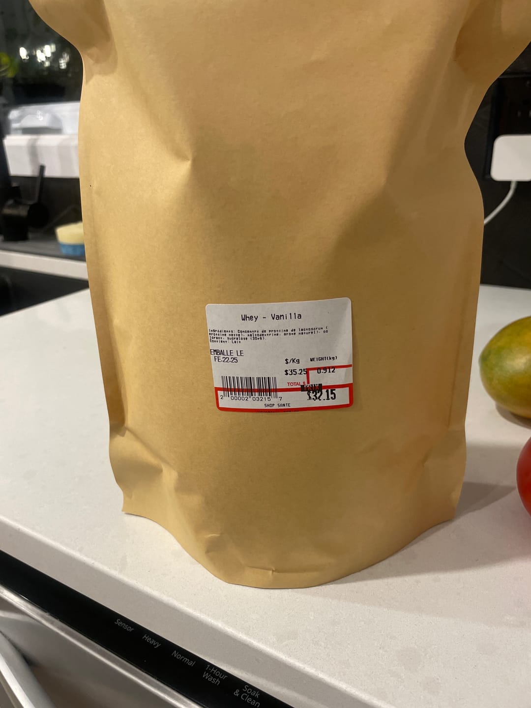 Customer photo review of VRAC - Whey (1lb)