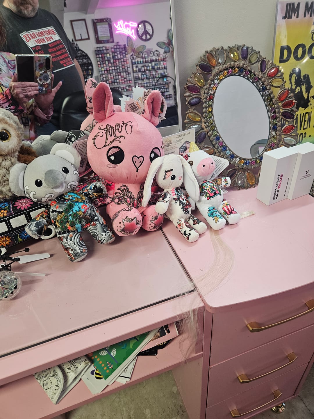 Customer photo review of Candy the Unicorn 8-inch Sprout Plushie