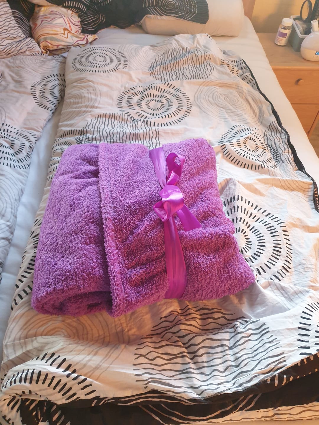 Customer photo review of Liebesdecke™ - Die Wasserdichte Kuscheldecke