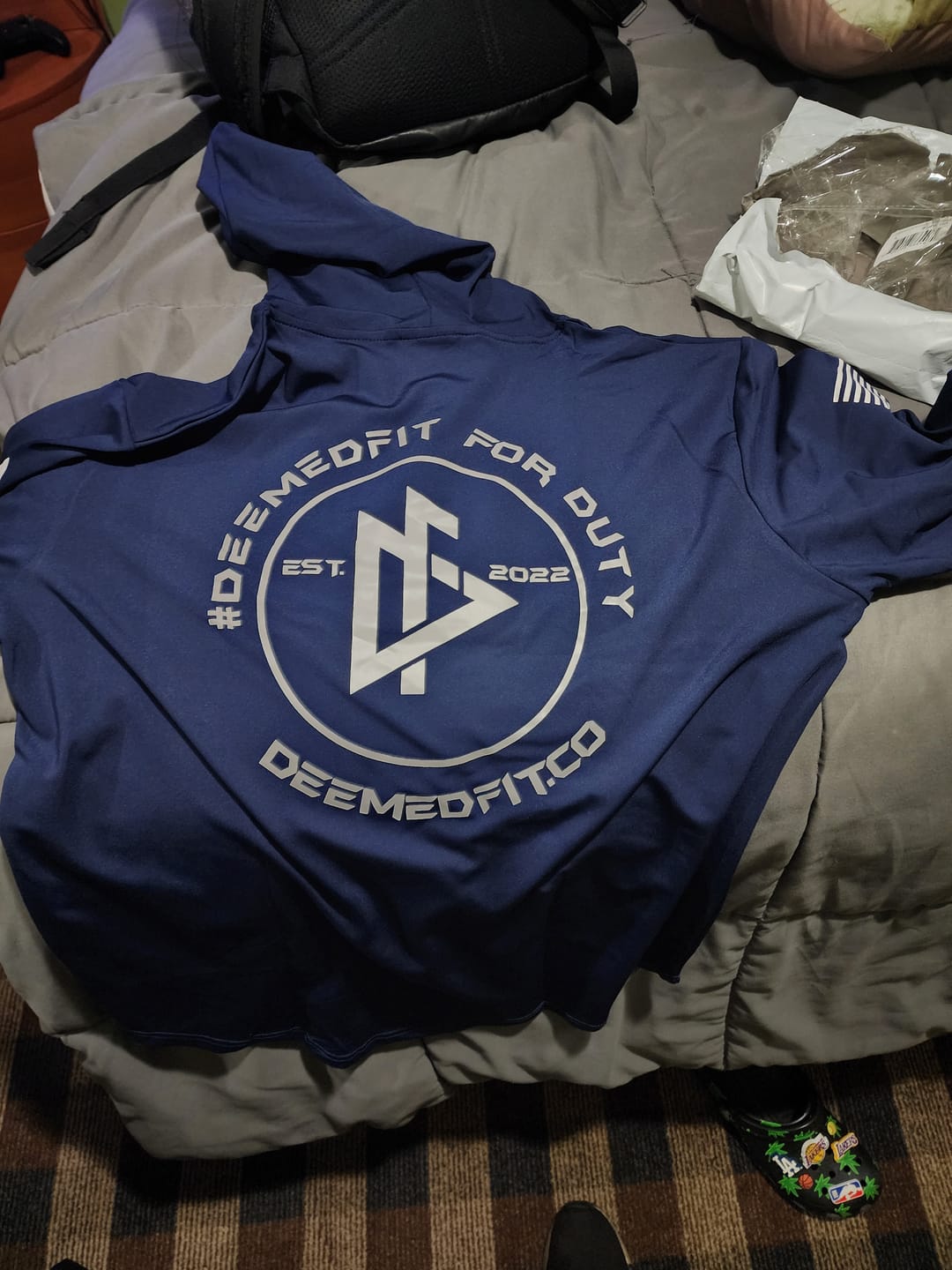 Customer photo review of Prevail Performance Hoodie