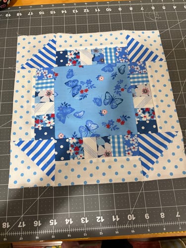 Customer photo review of Mrs Quilty Subscription Box