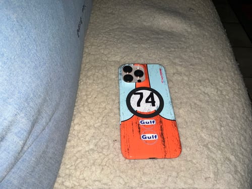 Kundenbewertung mit Foto zu 917K #20 Gulf 24h LM 1970 Livery - Individuelle Hardcase Hülle für iPhone