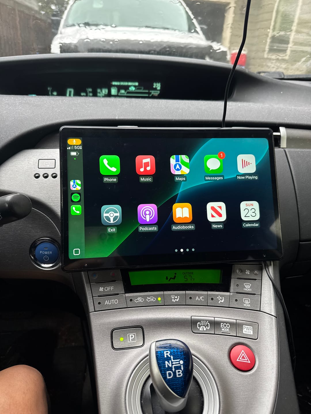 Customer photo review of Toyota Prius 2009-2015 — Premium 11.6" CarPlay & Android Auto Head Unit