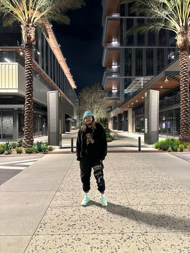 Customer photo review of Bear Embroidered Patch Teddy Hoodie