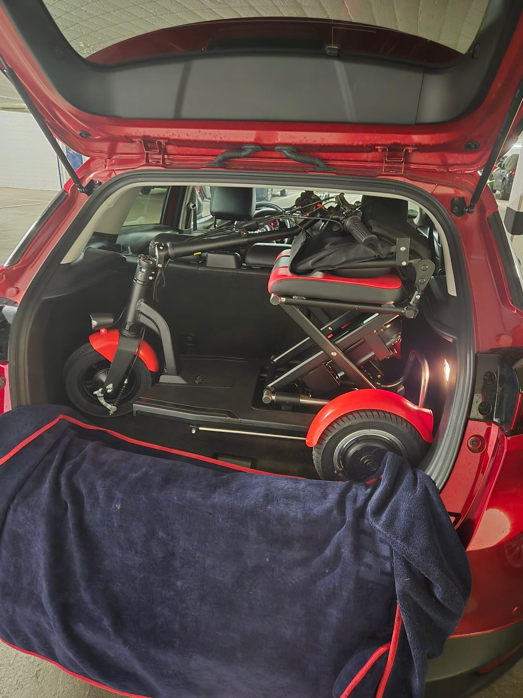 Customer photo review of VITAL-ROLLER - Faltbares Elektromobil - kein Führerschein nötig - RollVita