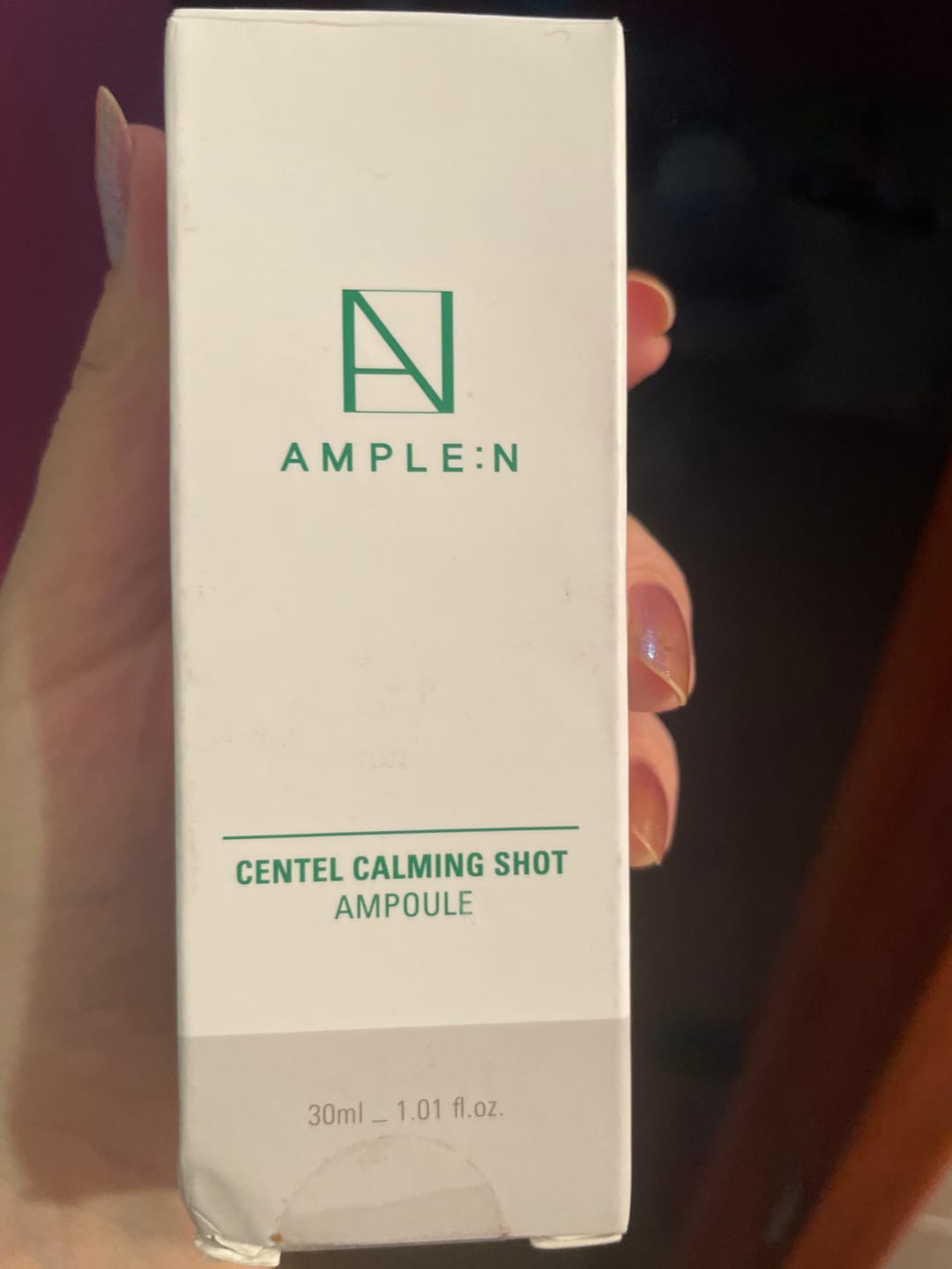 Customer photo review of Sérum Reafirmante Multi-Beneficios Centella Asiática 30ml -AMPLEN