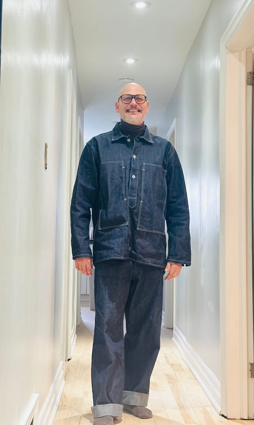 Customer photo review of 1917 US Navy 1st Denim Pants