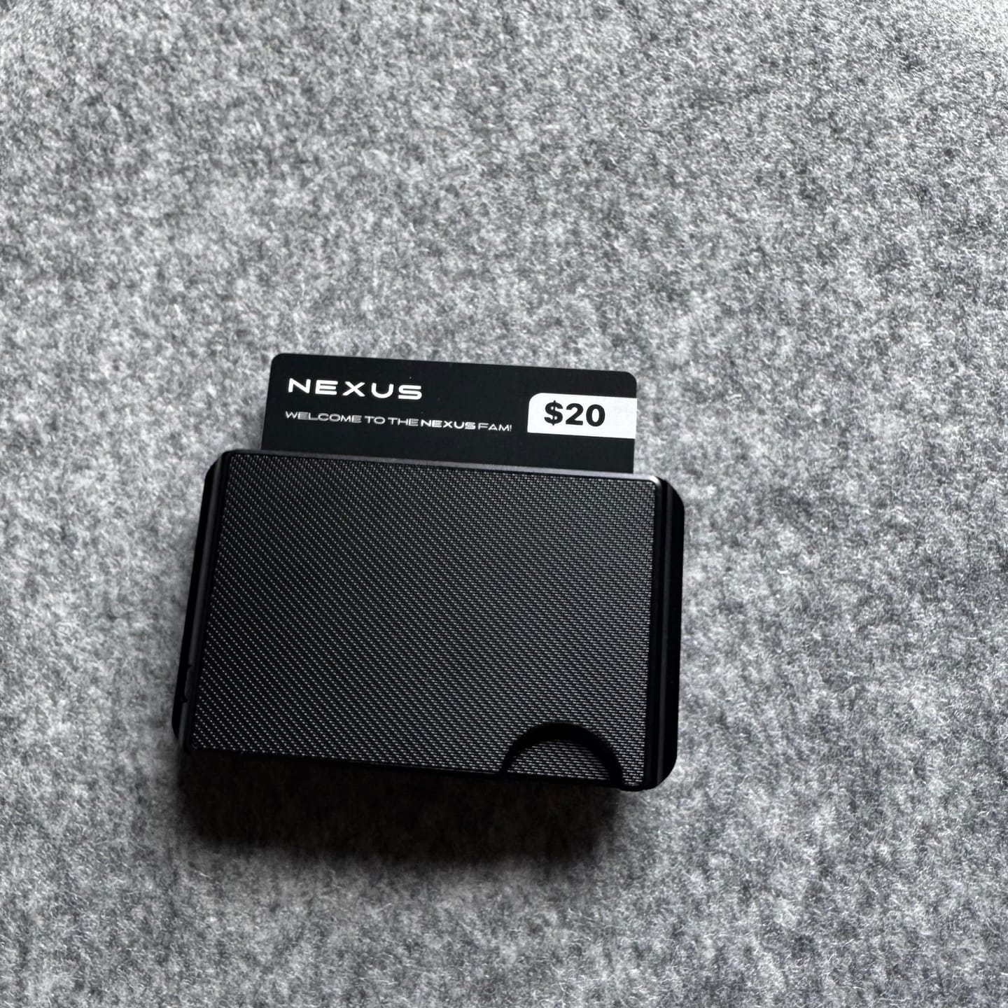 Customer photo review of NEXUS WALLET
