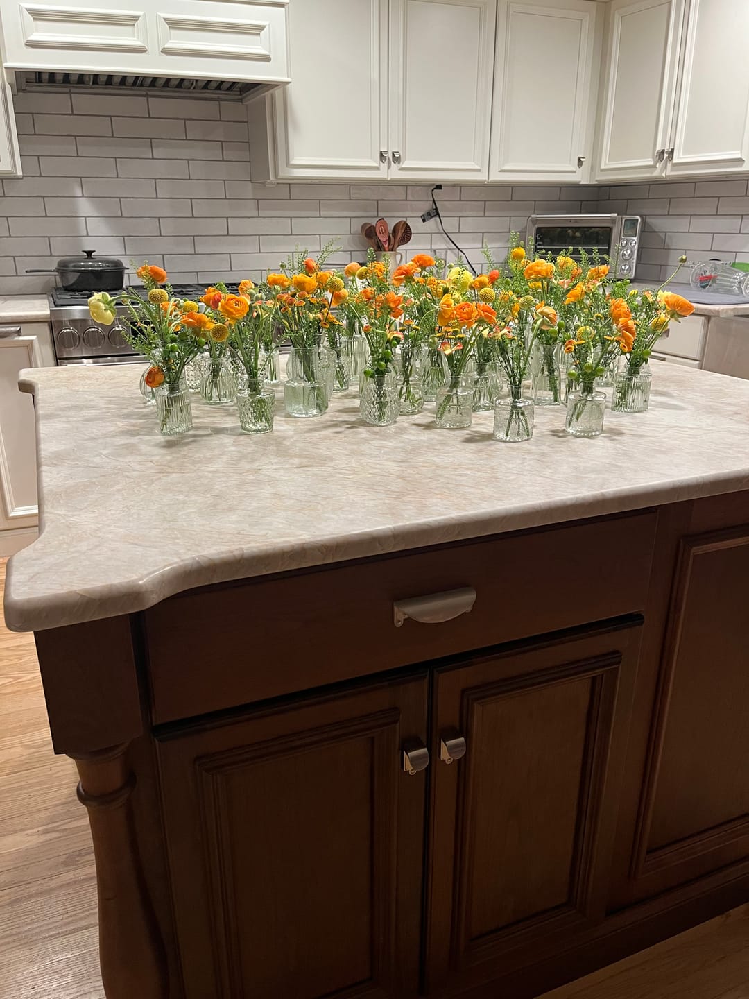 Customer photo review of Orange Ranunculus