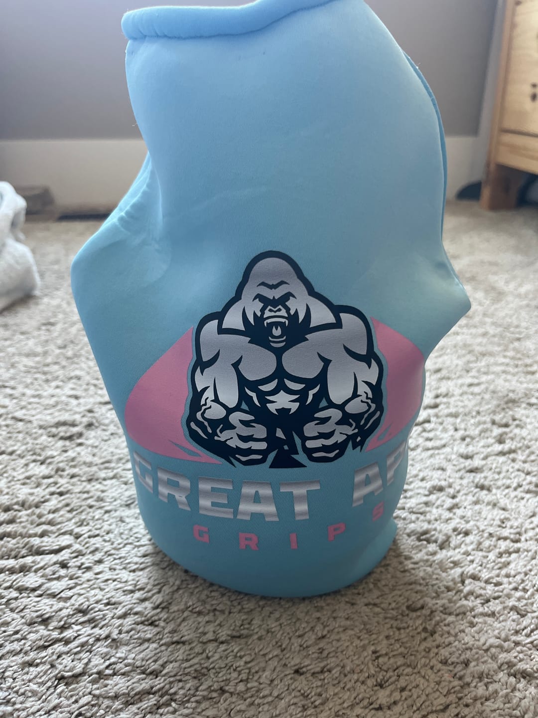Customer photo review of GREAT APE GRIPS