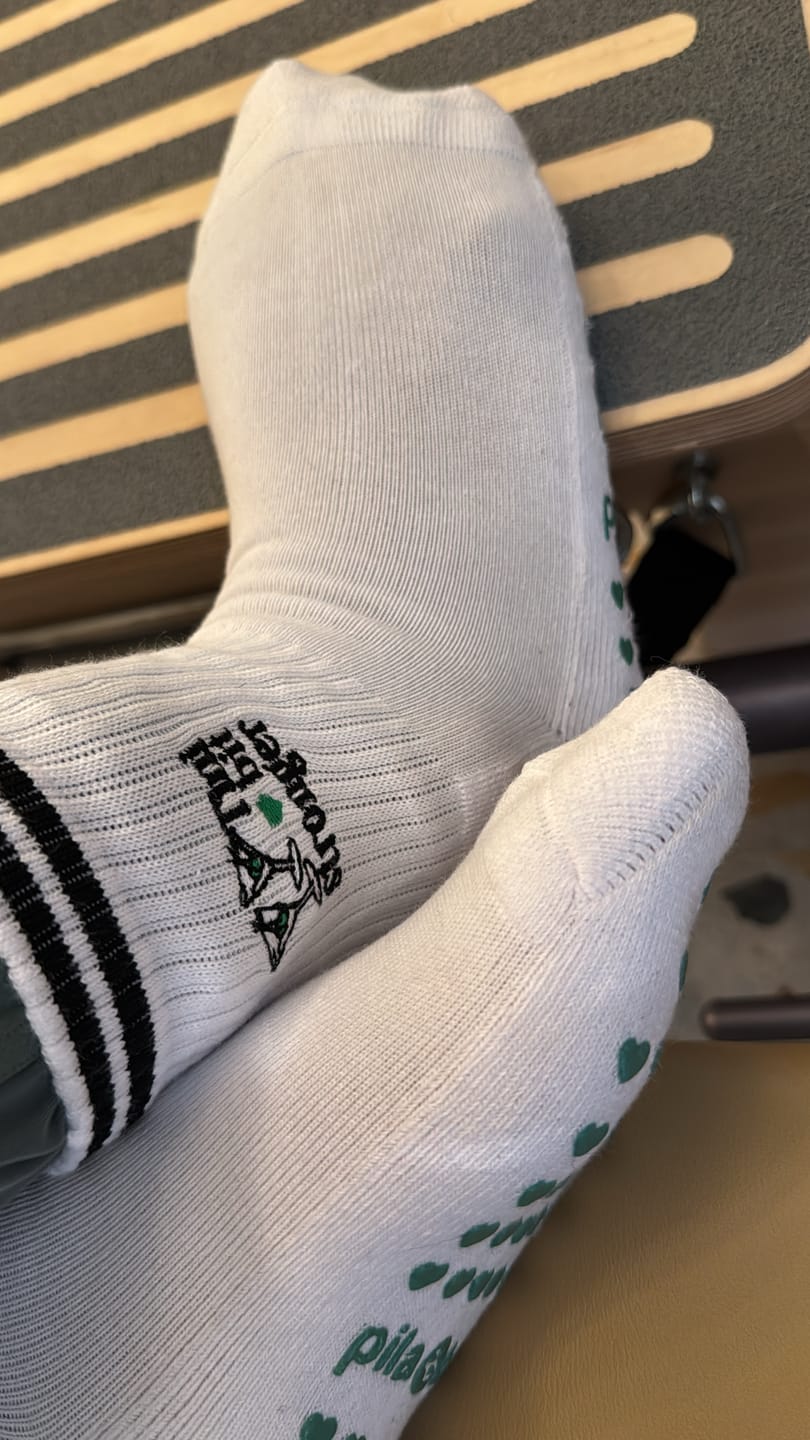 Customer photo review of Tini Bit Stronger Grip Socks