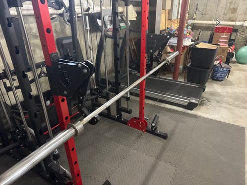 Customer photo review of Major Fitness Adjustable Monolift Attachment
