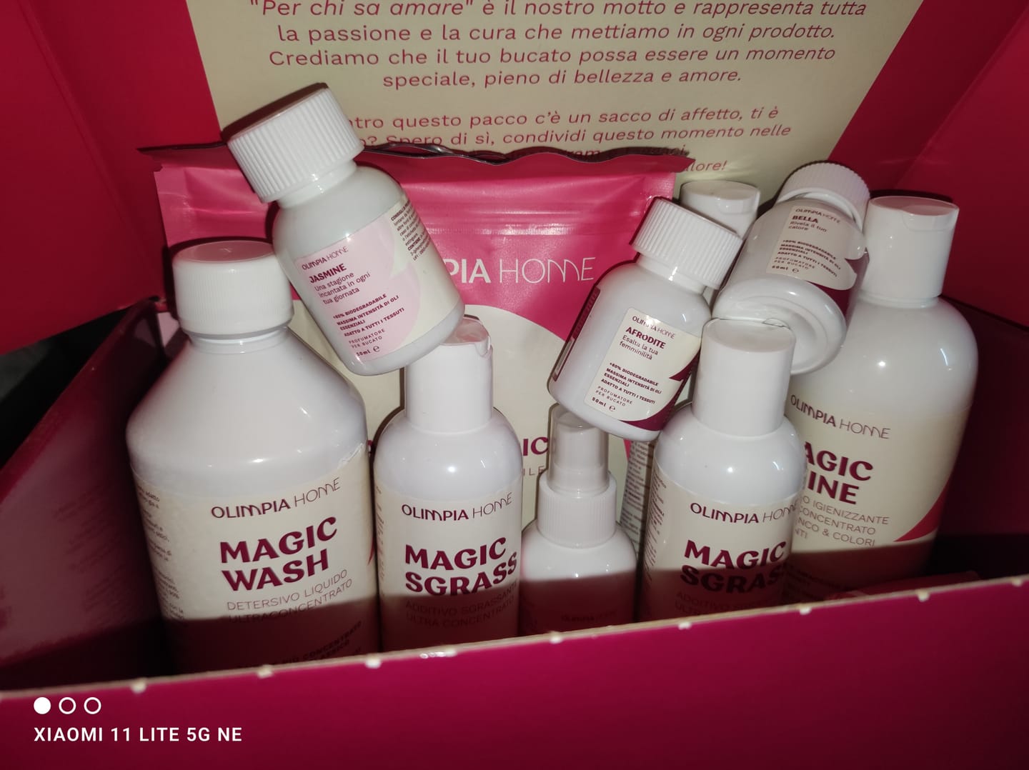 Customer photo review of Profumo spray per tessuti Note di Pulito ml.100