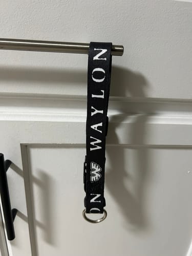 Customer photo review of Waylon Jennings Dog Collar