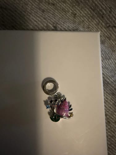 S. review of 925 Sterling Silver Happy Snail Charm image 1 out of 1