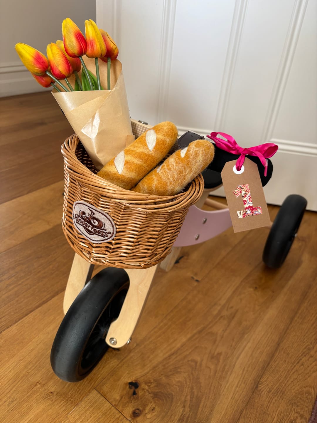 Customer photo review of Felt Baguette (Set of 2)