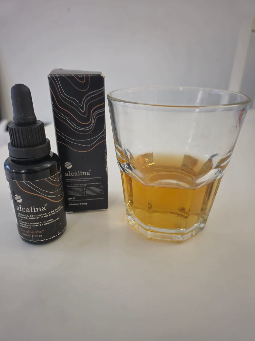 Customer photo review of alcalina® biominerales de ácido fúlvico