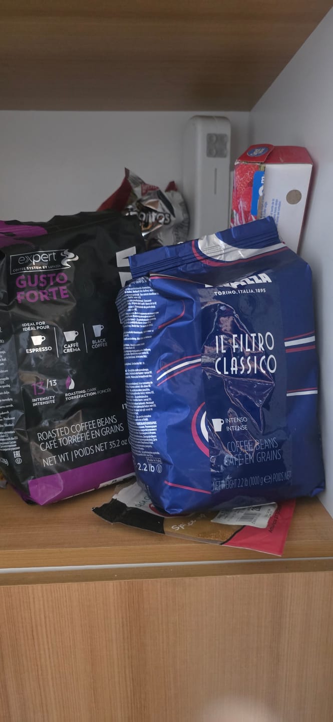 Customer photo review of Pack Lavazza Gusto Forte 1 kg más Il Filtro Classico 1 kg