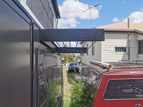 Customer photo review of Wall Mounted Drying Rack - Foldable Indoor and Outdoor Drying Rack