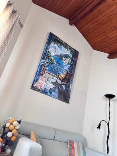 Customer photo review of Finestra su Positano, Italia