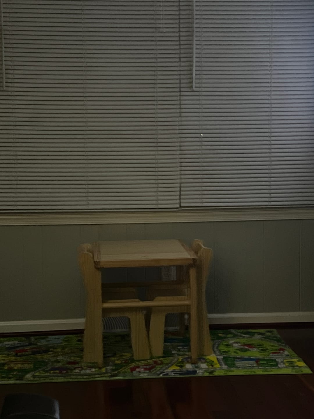 Customer photo review of Cordia Wooden Kids Activity Table & Chair Set – Montessori-Inspired Desk for Play & Learning