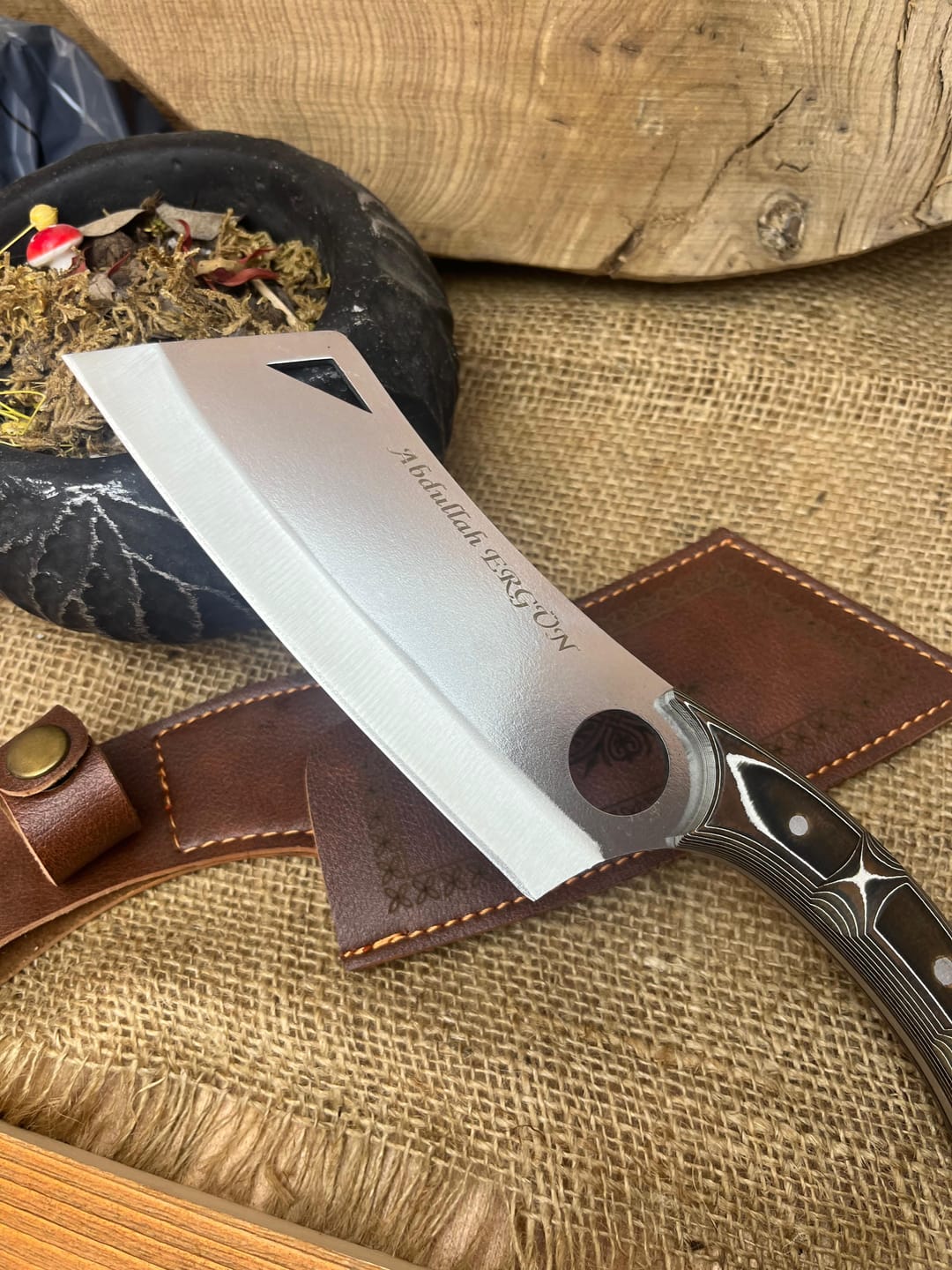 Customer photo review of Viking Verzalit Satır Şef Bıçağı
