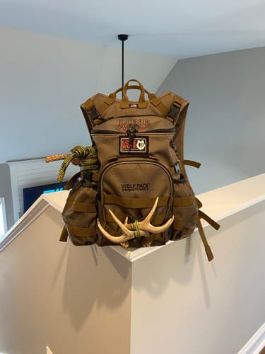 Customer photo review of Wolf Pack™️ Backpack
