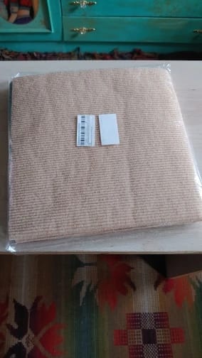 Customer photo review of Cats Scratch Self-Adhesive Carpet