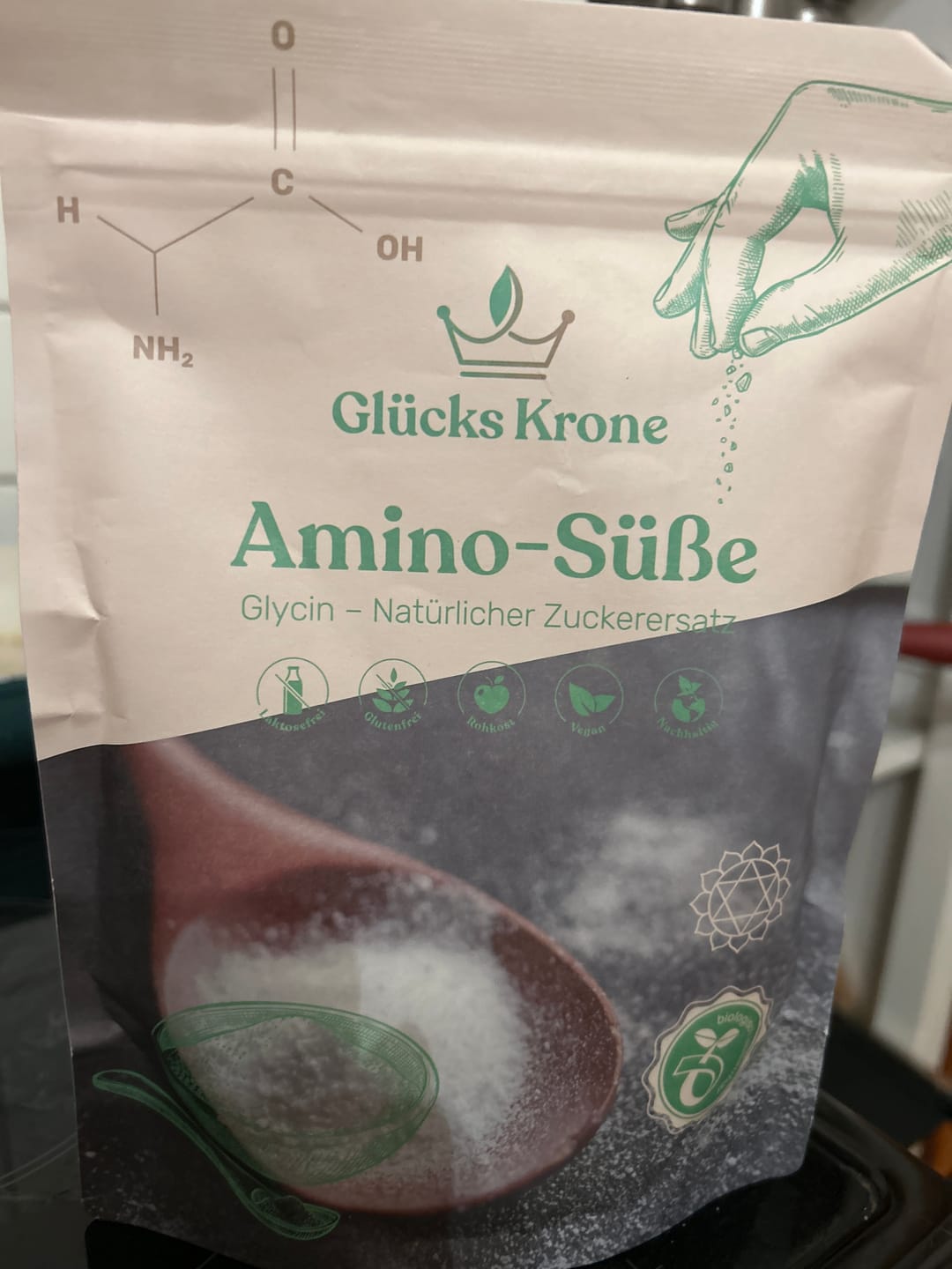 Customer photo review of Amino-Süße (L-Glycin) - 250g