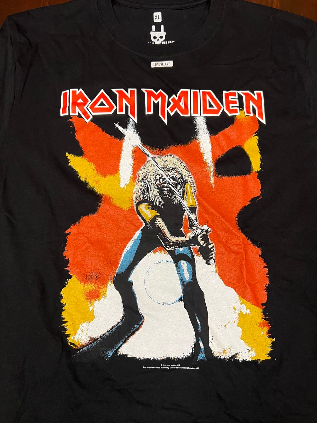 Customer photo review of Iron Maiden - Maiden Japan - Longsleeve Shirt
