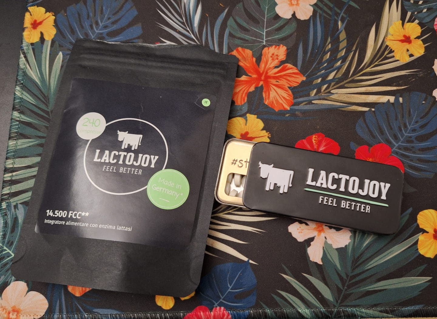 Customer photo review of LactoJoy Lactase Pills - 14.500 FCC - 240 pcs refill bag