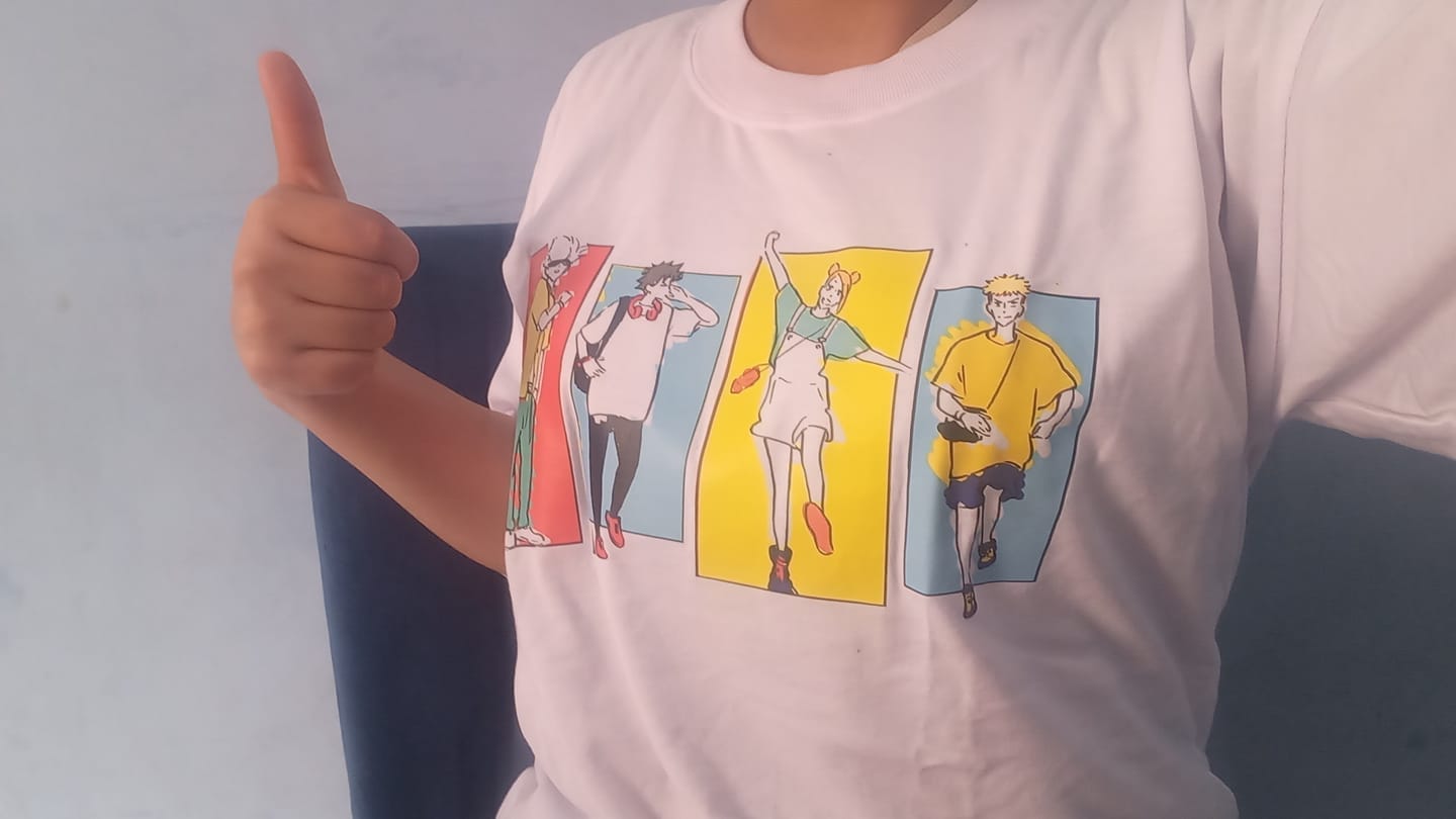 Customer photo review of Jujutsu Doors T-Shirt