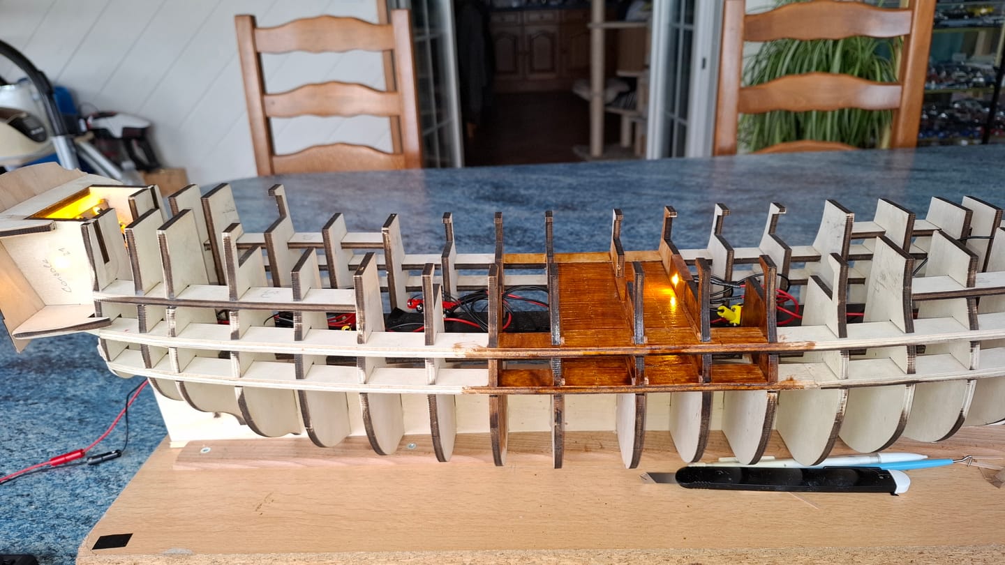 Customer photo review of Kit Luces Led Para Maquetas