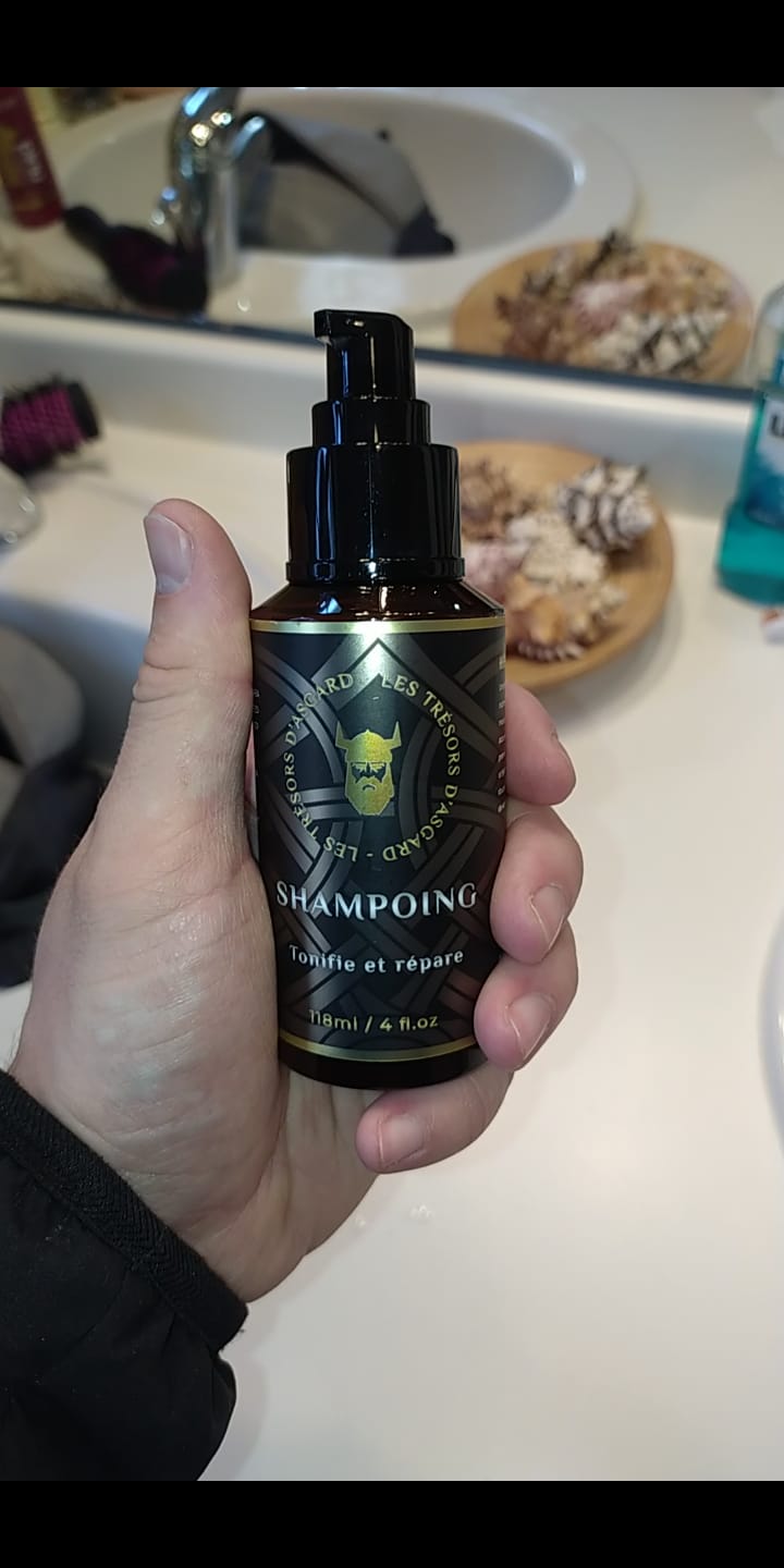 Customer photo review of Les trésors d’Asgard  | Coffret Complet Soin barbe 4-en-1