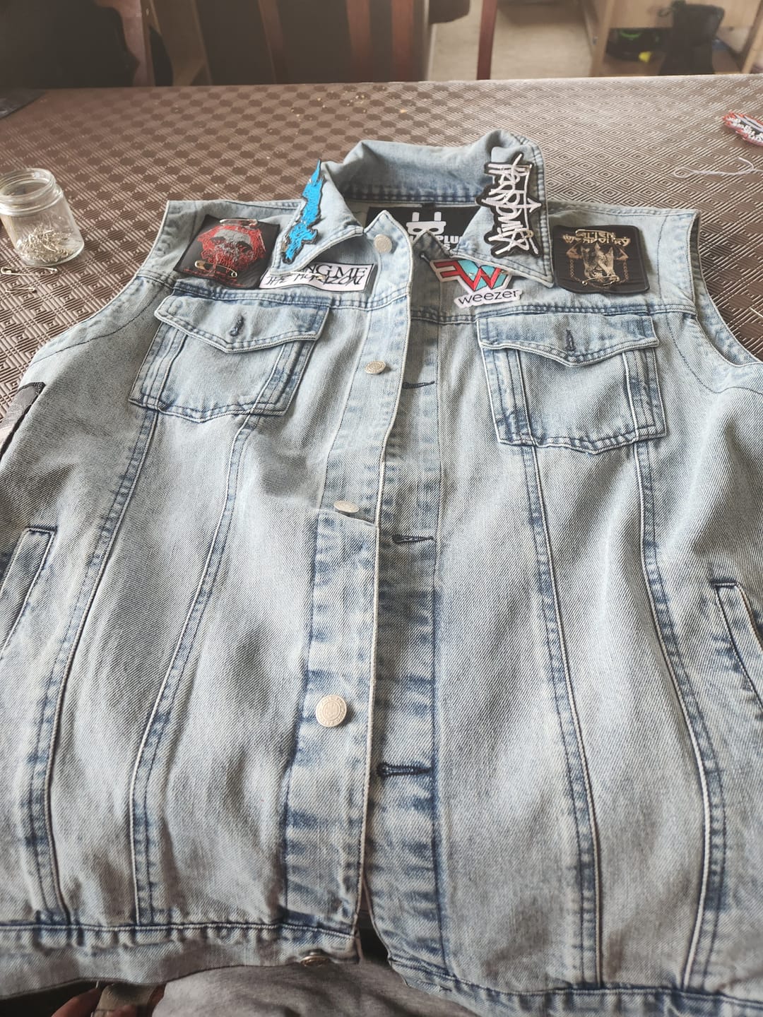Customer photo review of The Tomb Of The Blue-tilated - Vest