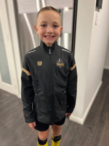 Customer photo review of Wilton Warriors FC - Maestro Jacket - Adult - Black