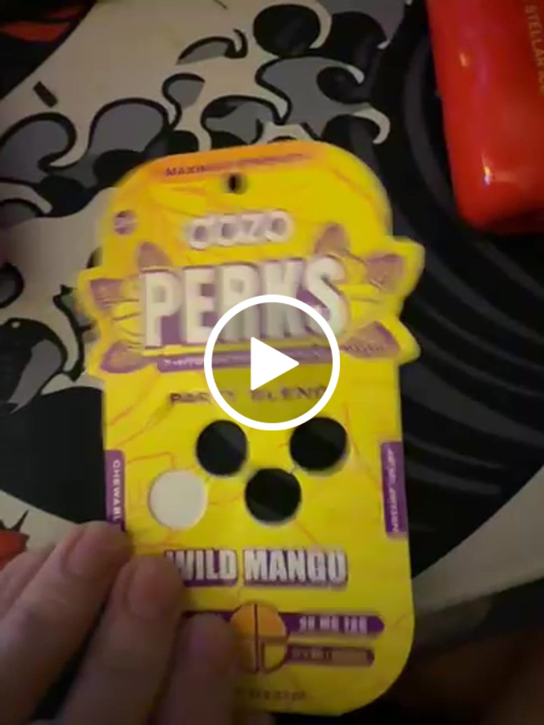 Customer video review of 4ct 50mg Dozo PERKS 7-HYDROXYMITRAGYNINE | GRAPE (EUPHORIA BLEND)