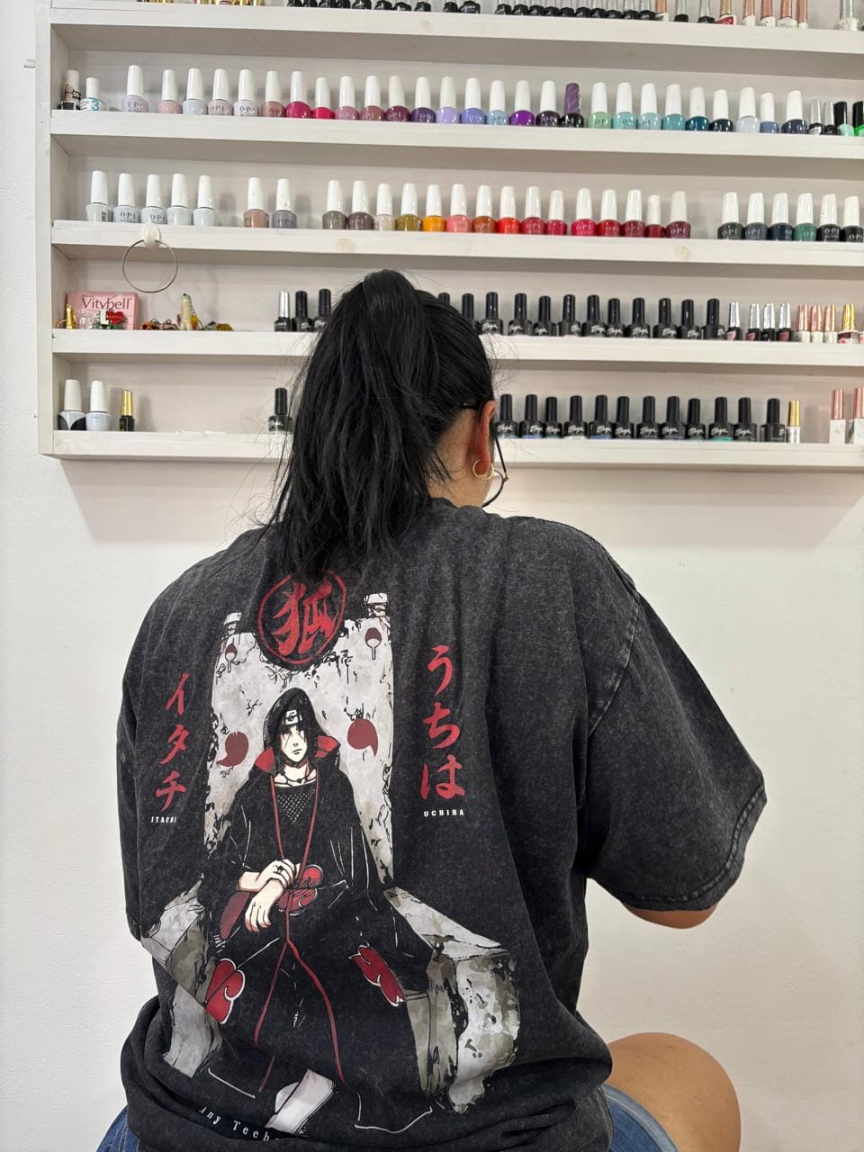 Customer photo review of Camisa Uchiha Itachi - Naruto
