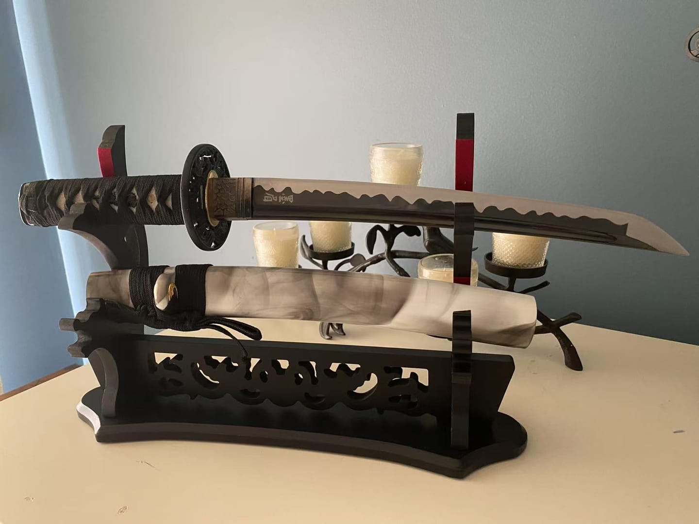 Customer photo review of Custom Tanto Build your own Tanto sword