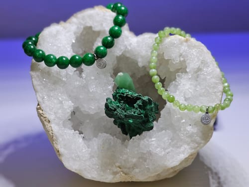 Customer photo review of Peridot Bracelet Mini